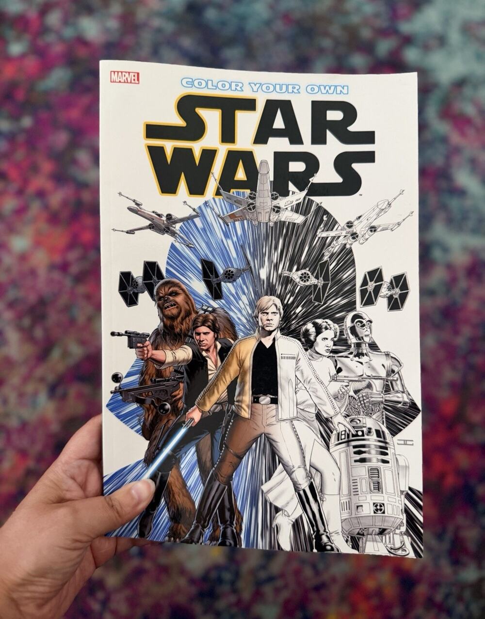 2016 Color Your Own Star Wars Coloring Book - Star Wars Franchise
